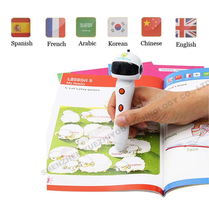 говорящая на нескольких языках ручка для детей multi-languages talking pen for kids