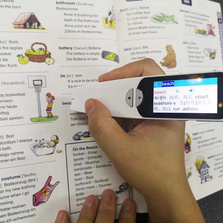 Запатентованный многоязычный переводчик электронного словаря pen3