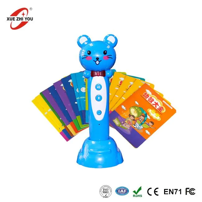 Дети читают ручку со звуковой книгой