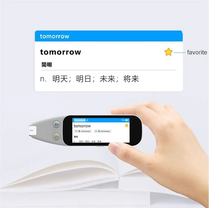 Off Line OCR Scan Быстрое распознавание языка WiFi Connect Scan Переводчик Устройство для перевода языка