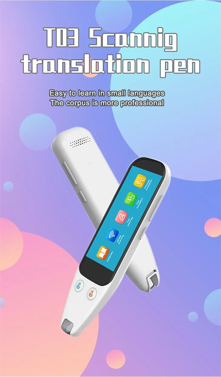 Устройство OCR Digital Reading Pen поддерживает многоязычный перевод