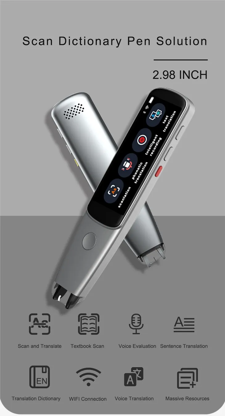 Новый электронный считыватель ручек Advance Scanner для изучения языка